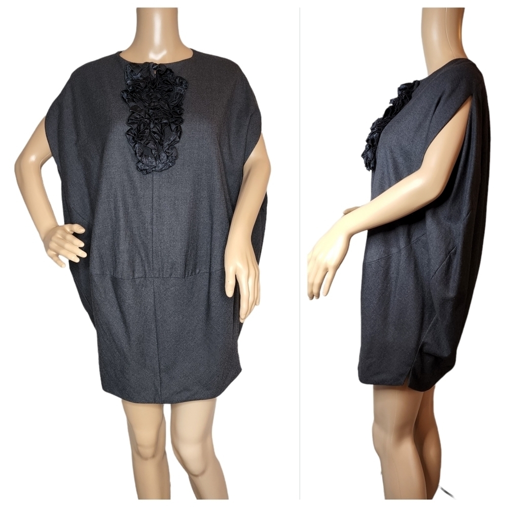 Wool/Silk blend dress- Sakayori